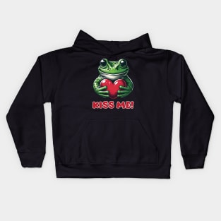 Frog Prince 98 Kids Hoodie